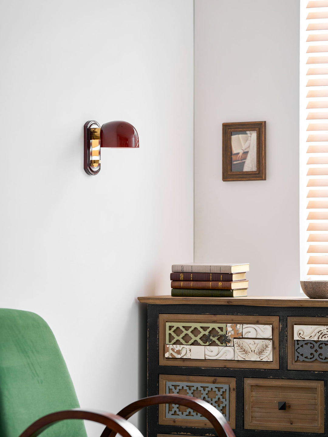 Scarlet Dome Wall Sconce