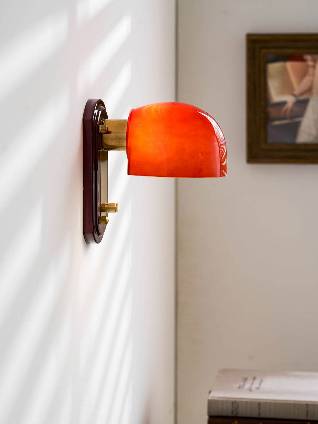 Scarlet Dome Wall Sconce