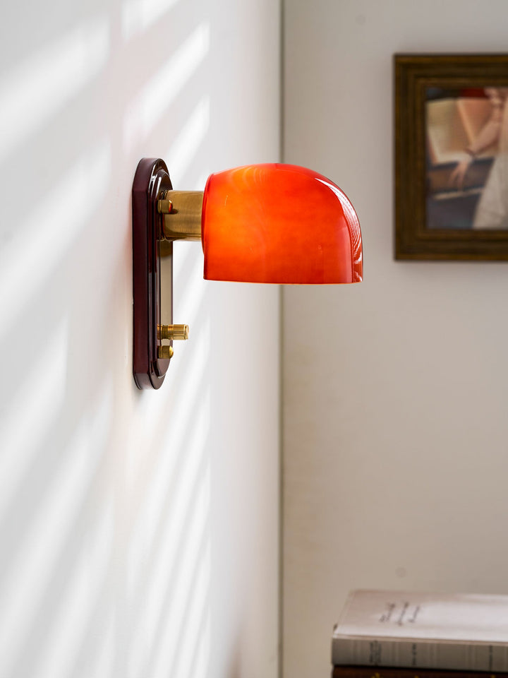 Scarlet Dome Wall Sconce