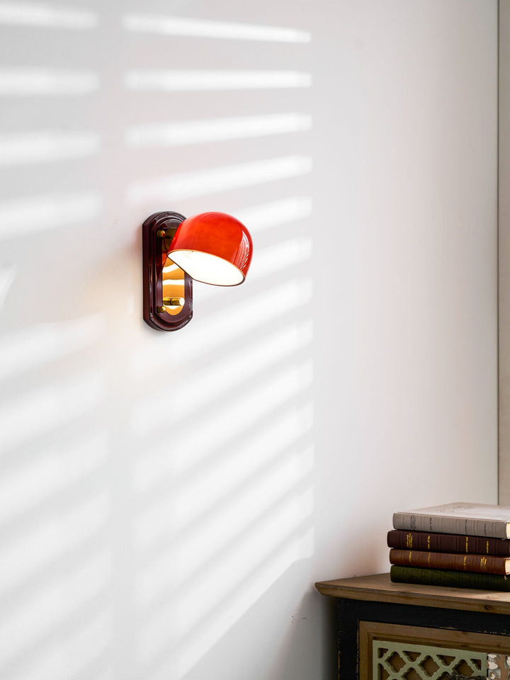 Scarlet Dome Wall Sconce