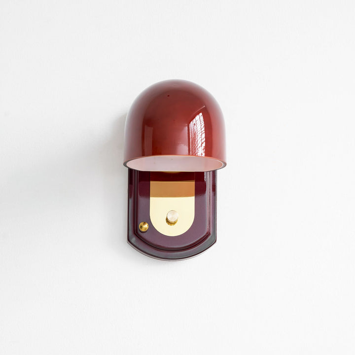 Scarlet Dome Wall Sconce