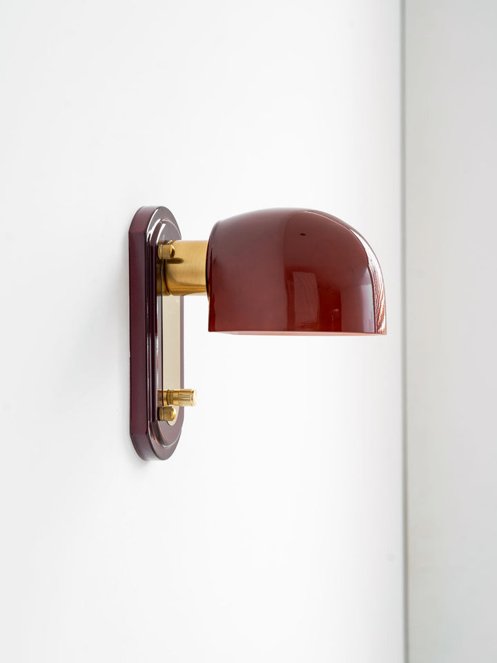 Scarlet Dome Wall Sconce