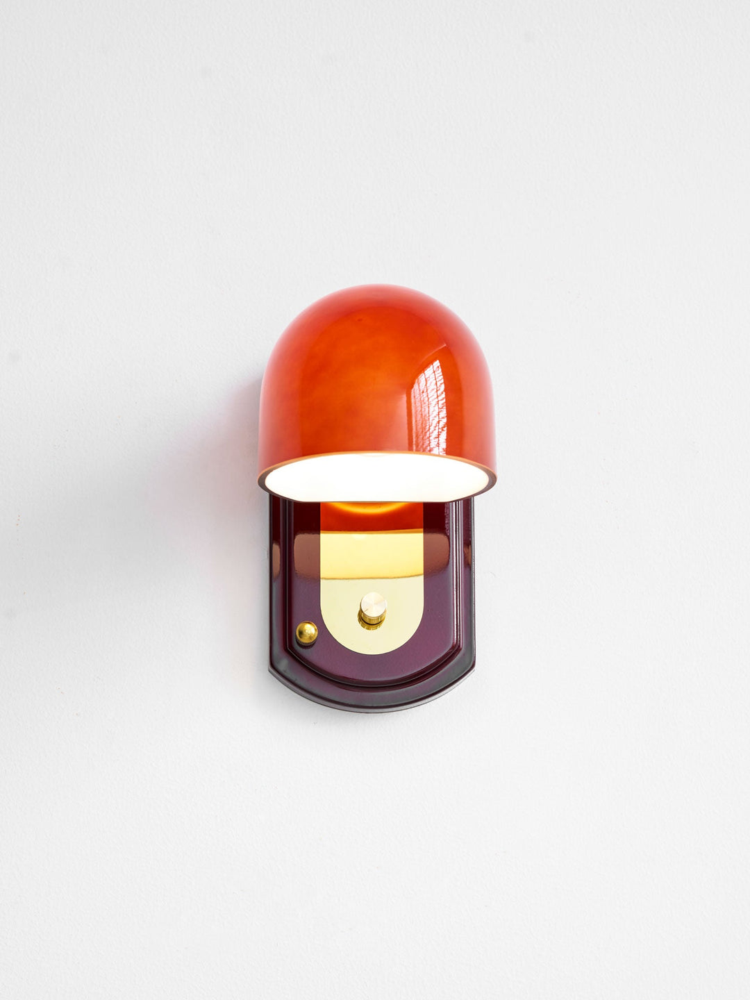 Scarlet Dome Wall Sconce