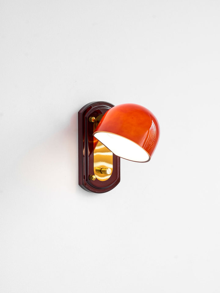 Scarlet Dome Wall Sconce