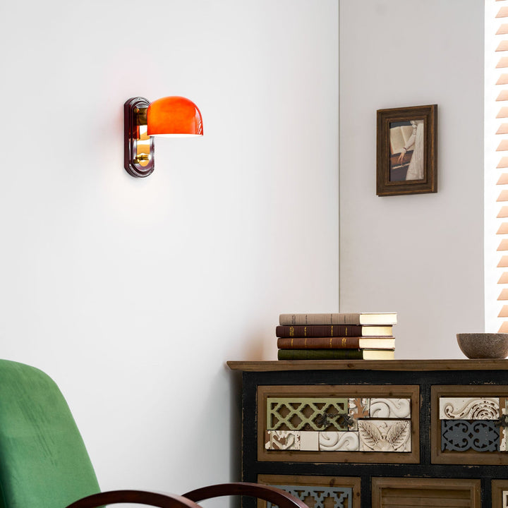 Scarlet Dome Wall Sconce
