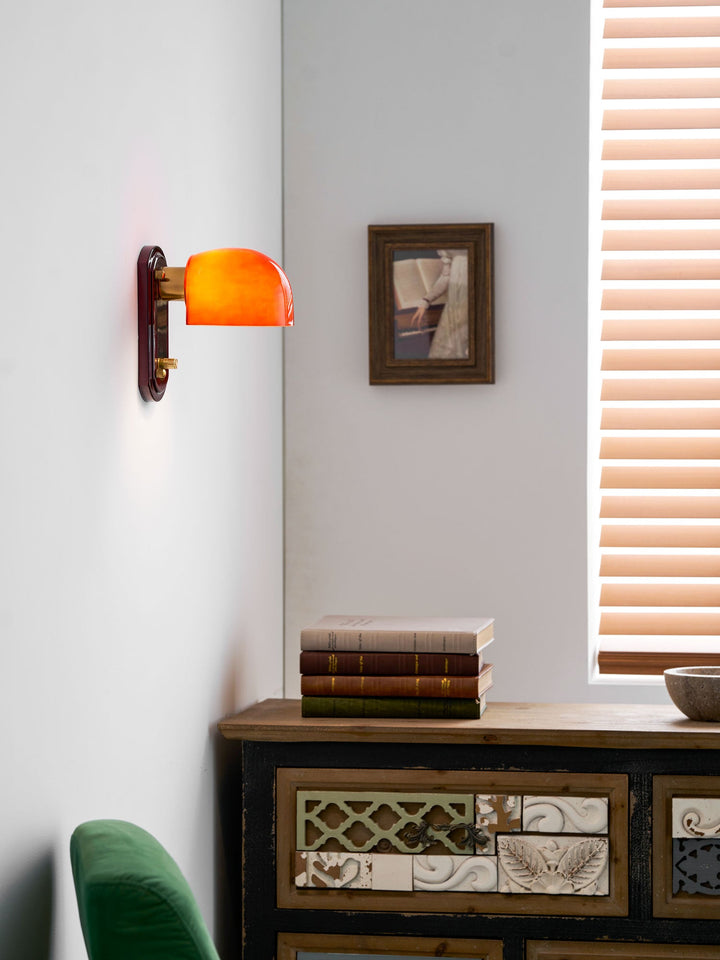Scarlet Dome Wall Sconce