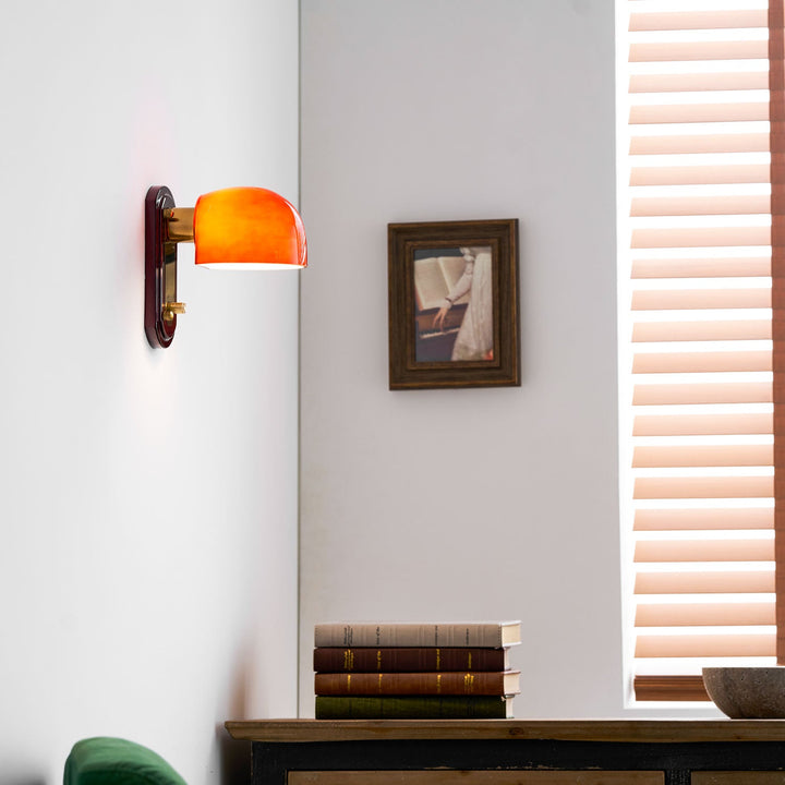 Scarlet Dome Wall Sconce