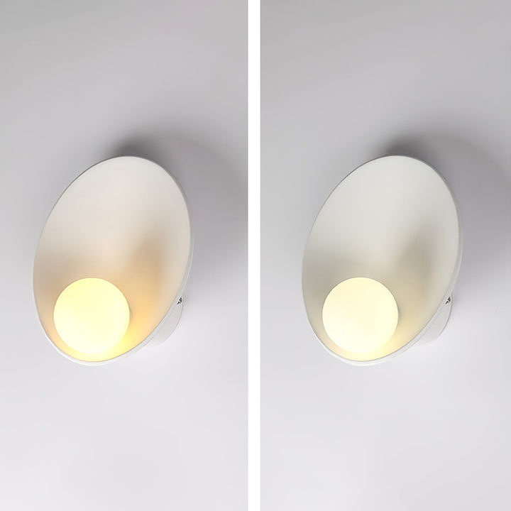 Seashell Resin Wall Lamp