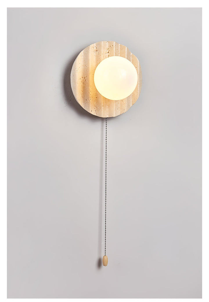 Selorar Travertine Wall Light