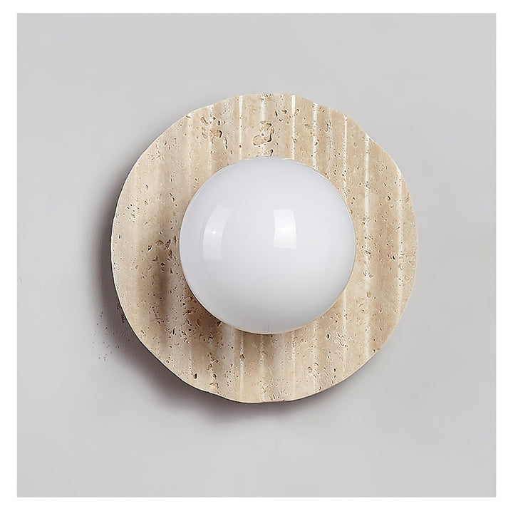 Selorar Travertine Wall Light