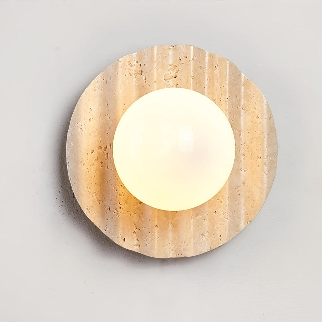 Selorar Travertine Wall Light
