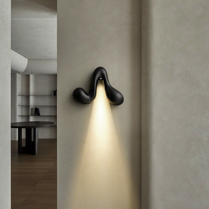 Sera Flow Wood Wall Light