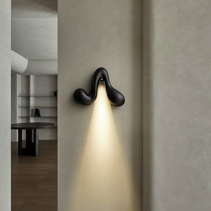 Sera Flow Wood Wall Light