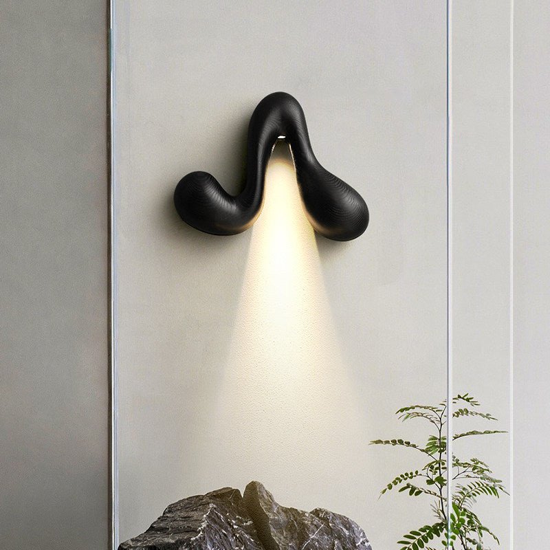 Sera Flow Wood Wall Light
