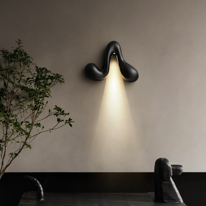 Sera Flow Wood Wall Light