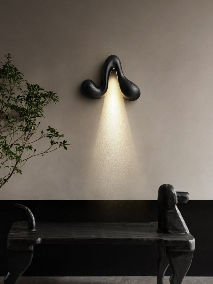 Sera Flow Wood Wall Light