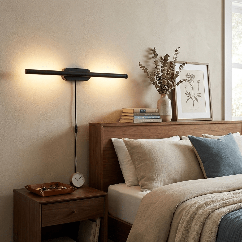 Seraphina Linear Plug-in Wall Sconce