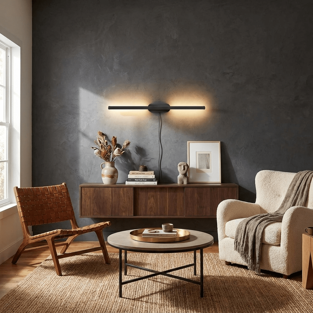Seraphina Linear Plug-in Wall Sconce