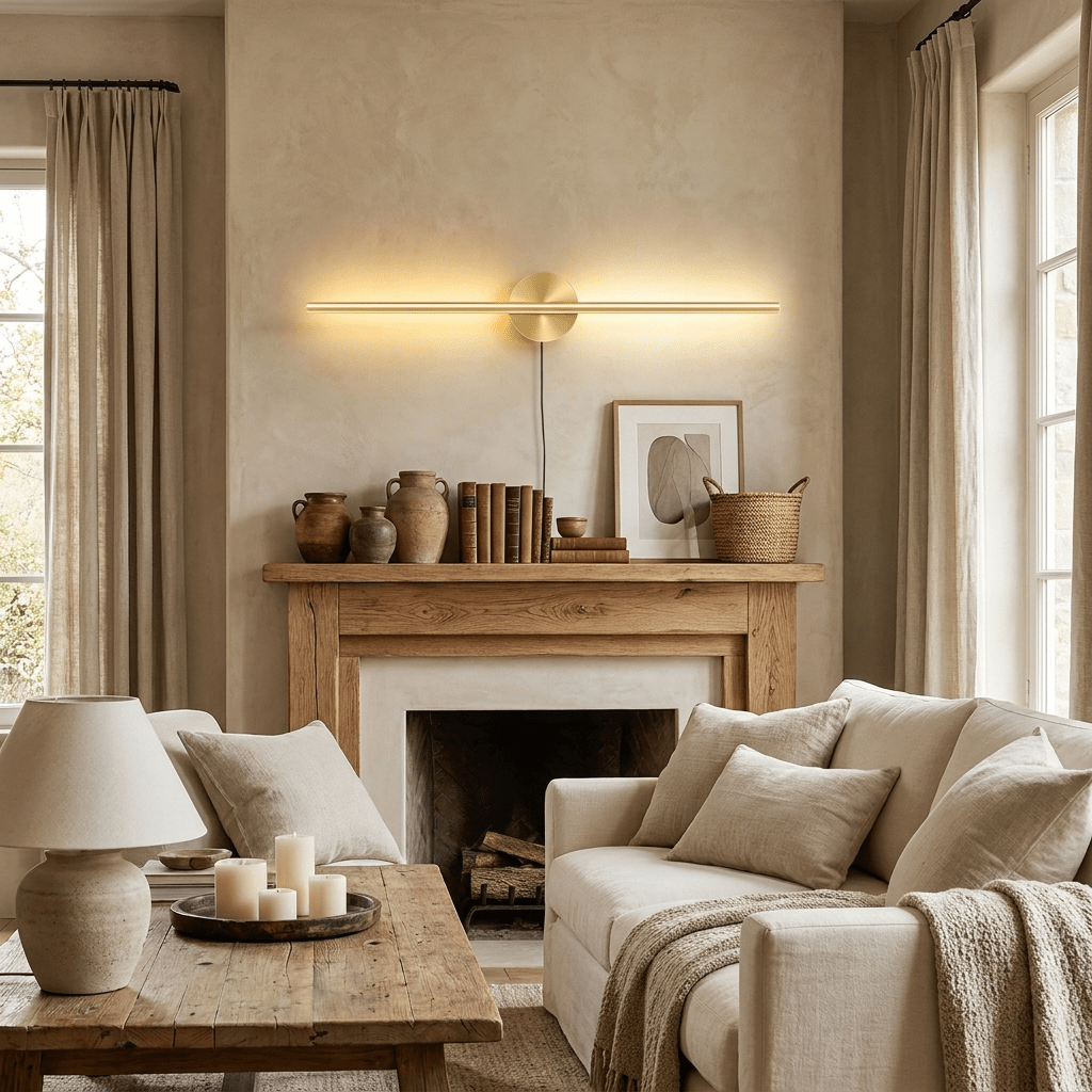 Seraphina Linear Plug-in Wall Sconce