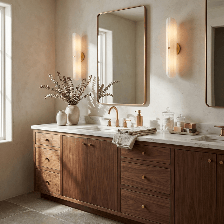 Seraphine Fluted Glass Wall Sconce