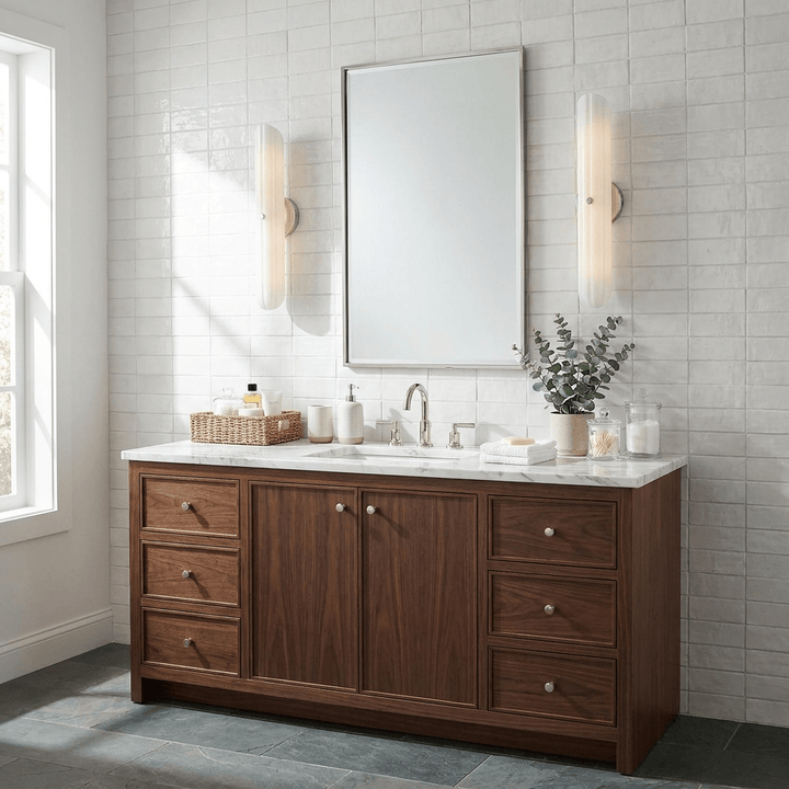 Seraphine Fluted Glass Wall Sconce