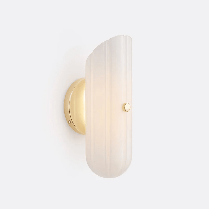 Seraphine Fluted Glass Wall Sconce
