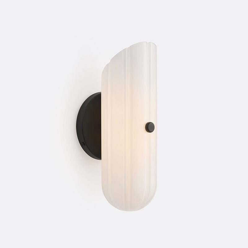 Seraphine Fluted Glass Wall Sconce