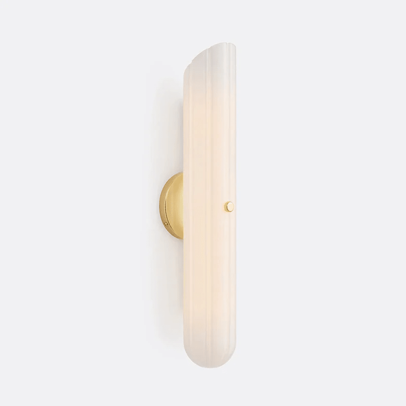 Seraphine Fluted Glass Wall Sconce