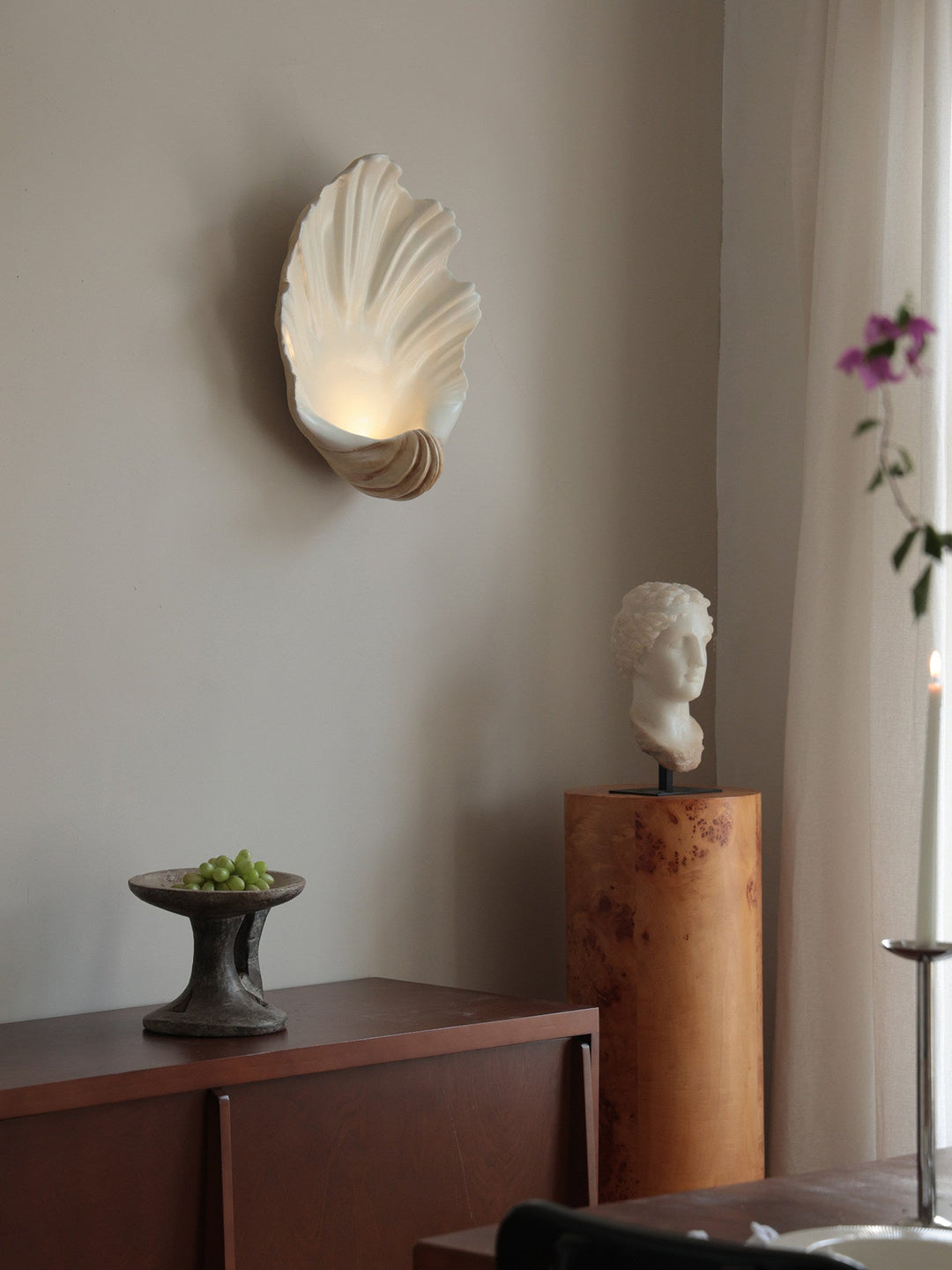 Shell Wall Sconce