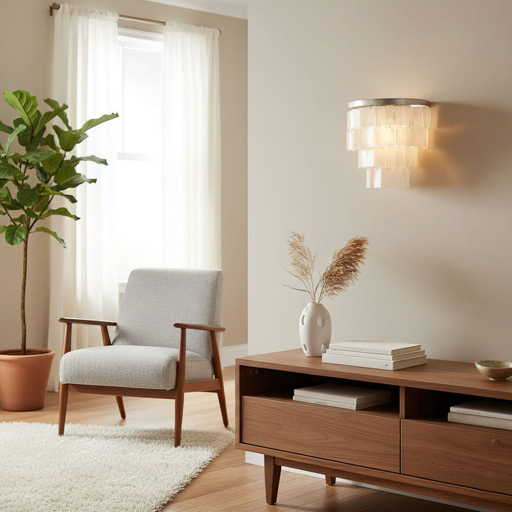 Skye Shell Tiered Wall Lamp