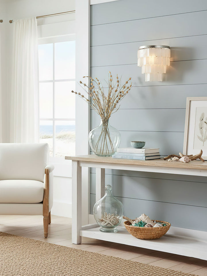 Skye Shell Tiered Wall Lamp