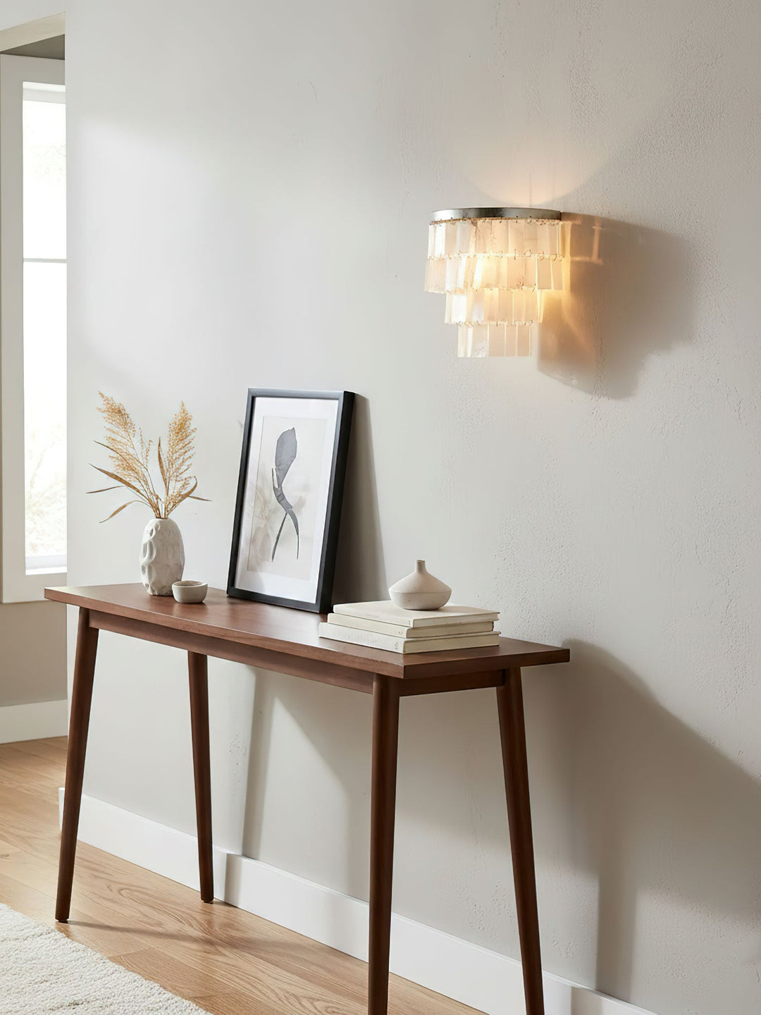 Skye Shell Tiered Wall Lamp