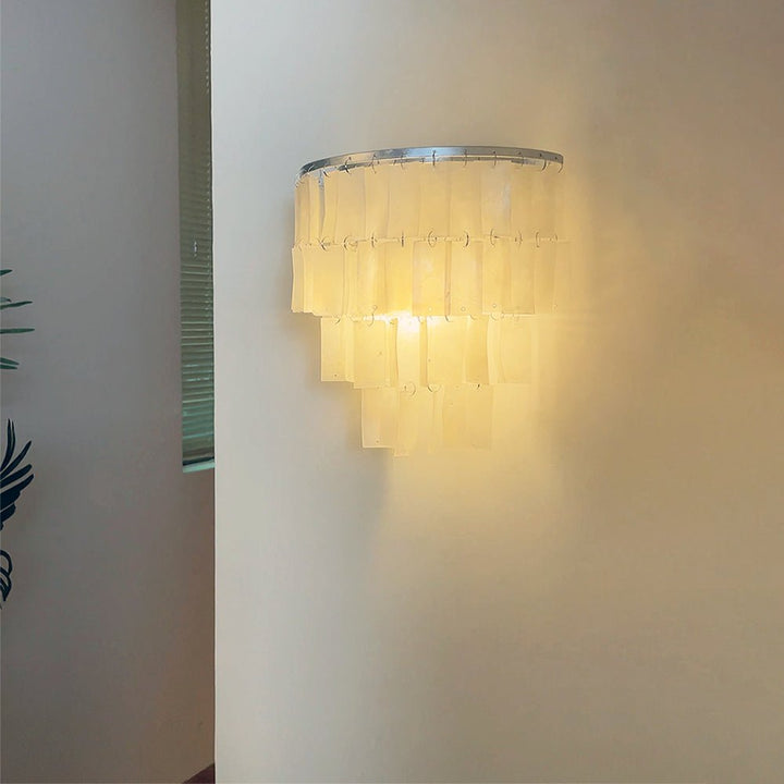 Skye Shell Tiered Wall Lamp