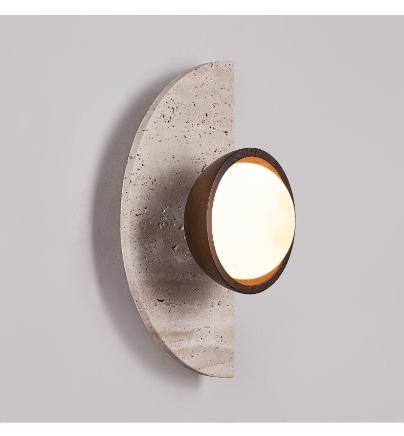 Soleners Travertine Wall Light