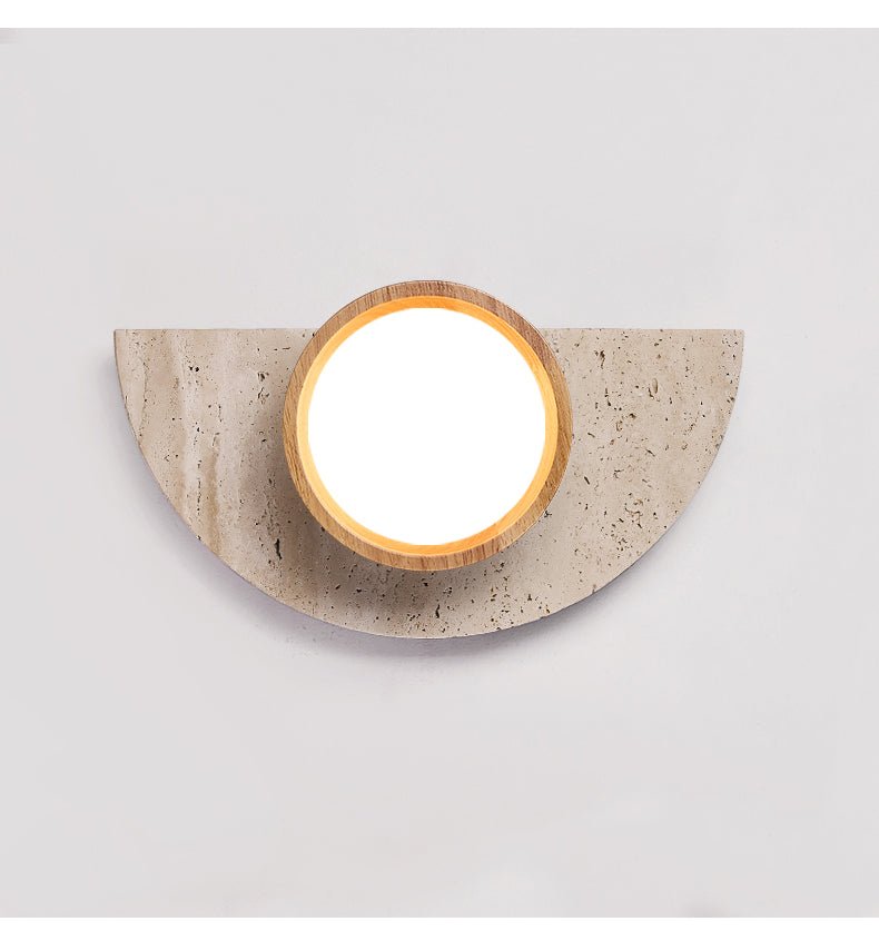 Soleners Travertine Wall Light