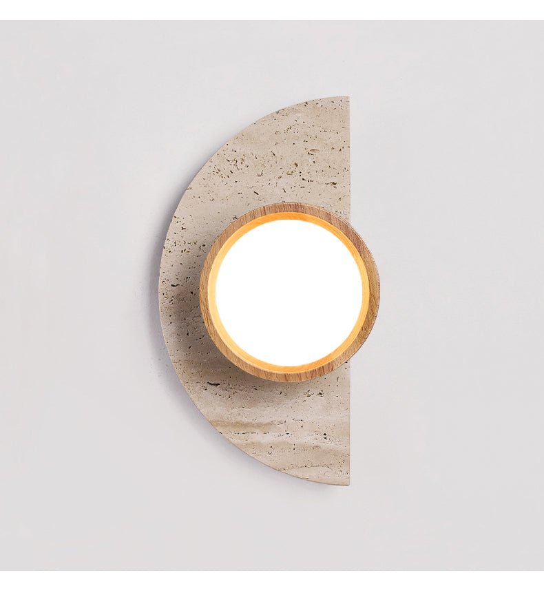 Soleners Travertine Wall Light