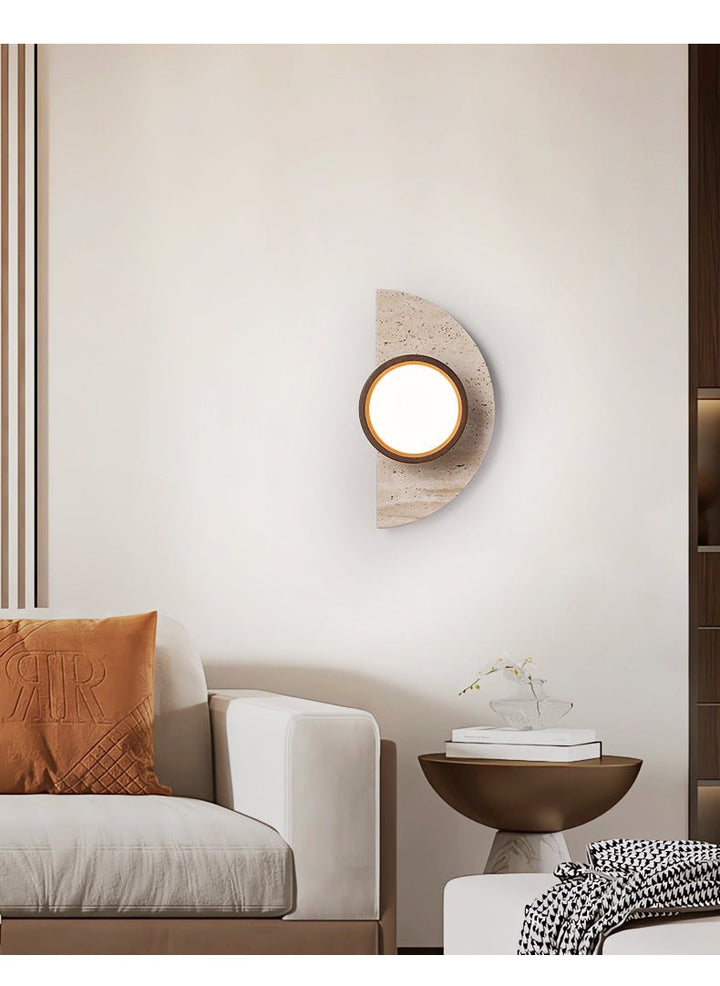Soleners Travertine Wall Light
