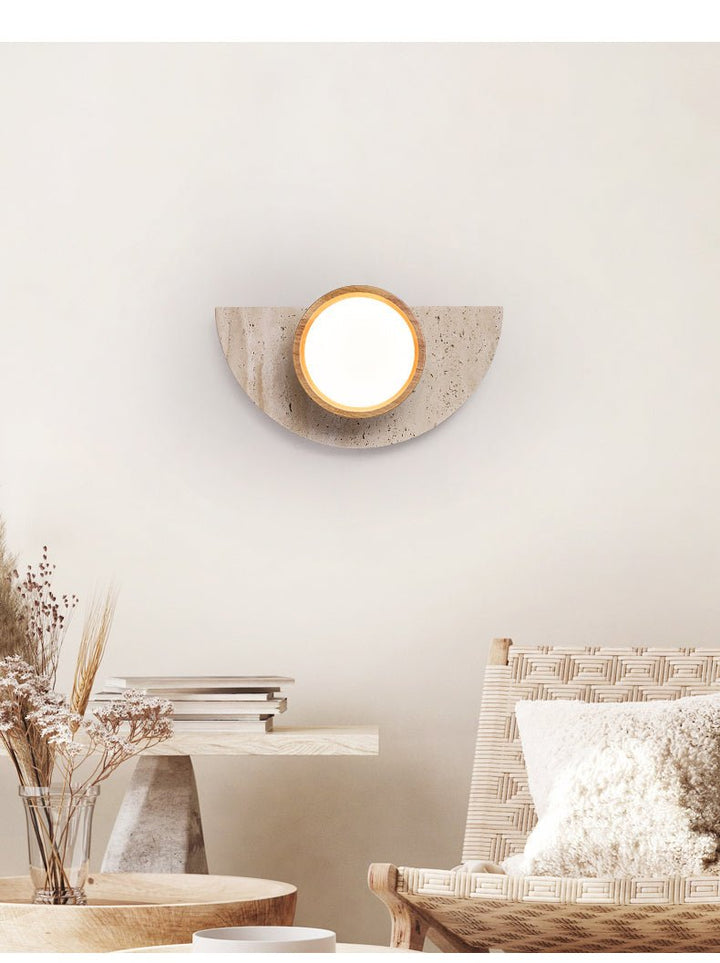 Soleners Travertine Wall Light