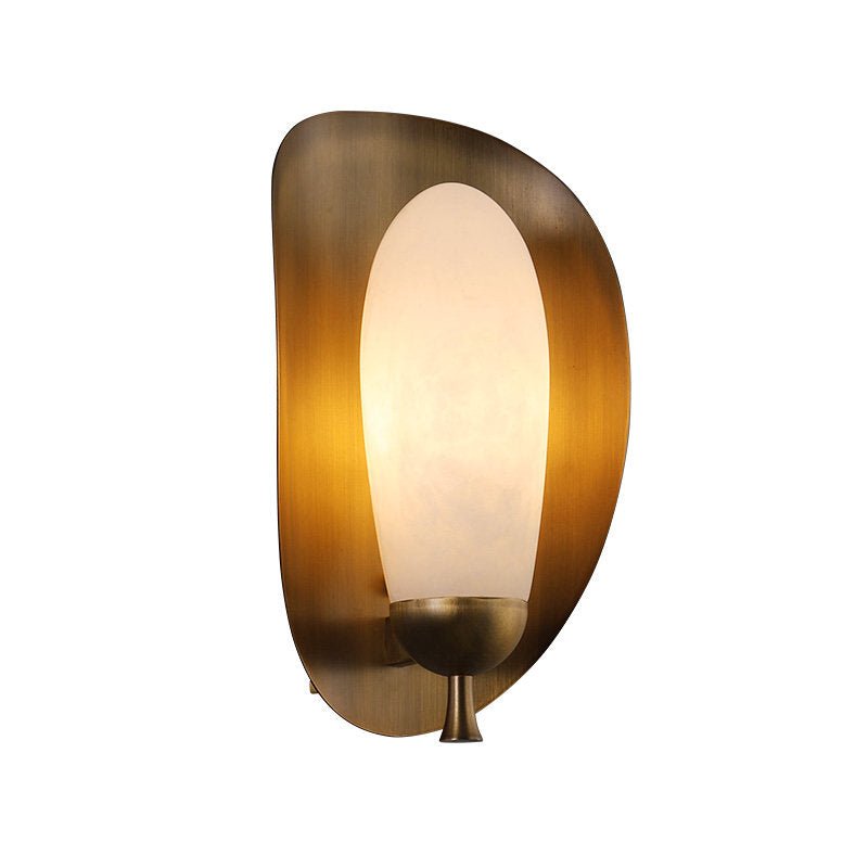 Solenne Alabaster Halo Wall Light