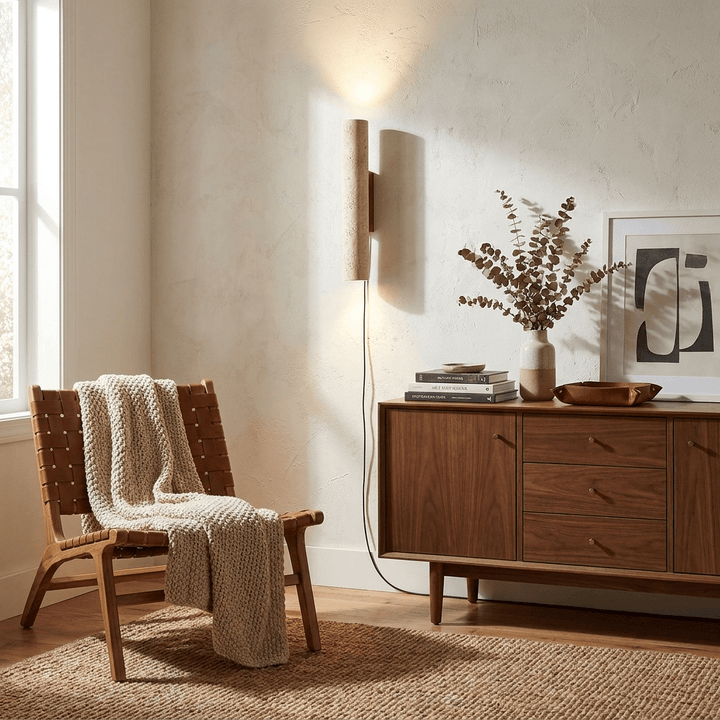 Solis Column Plug-in Wall Lamp