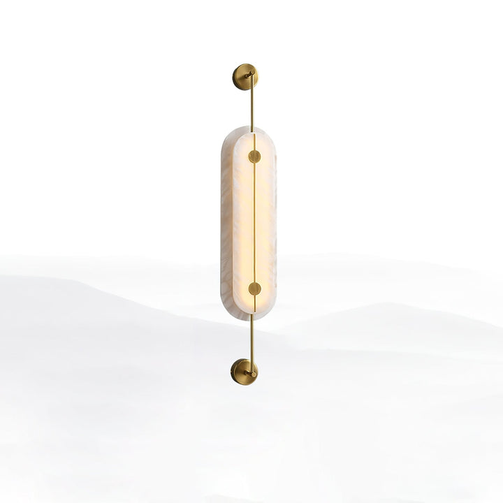Solvane Alabaster Wall Sconce