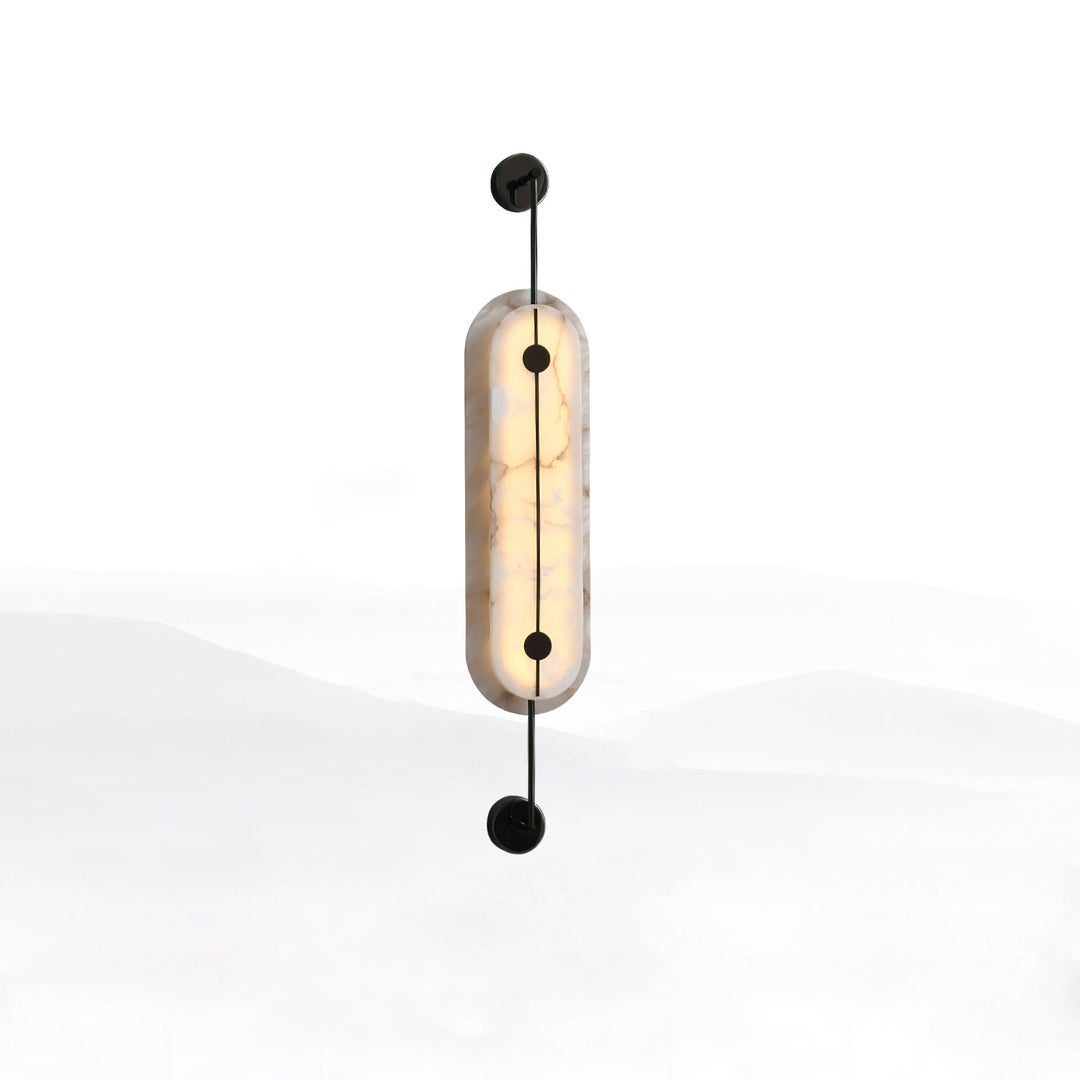 Solvane Alabaster Wall Sconce