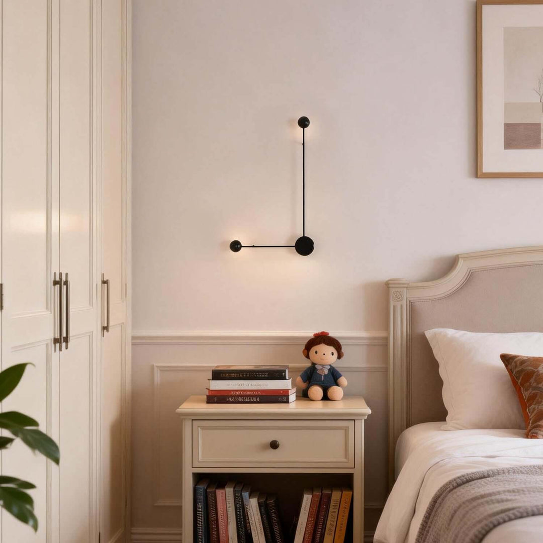 Sphere-on-Stem LED Wall Sconce