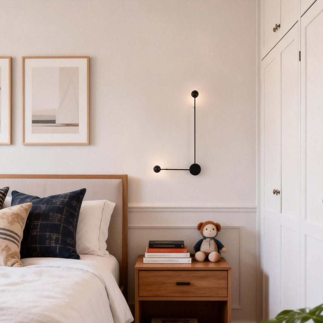 Sphere-on-Stem LED Wall Sconce