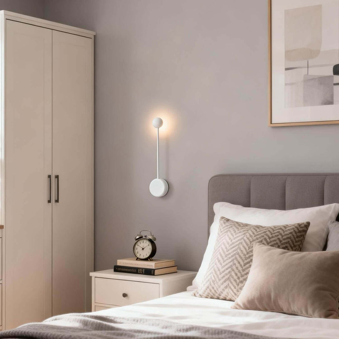 Sphere-on-Stem LED Wall Sconce