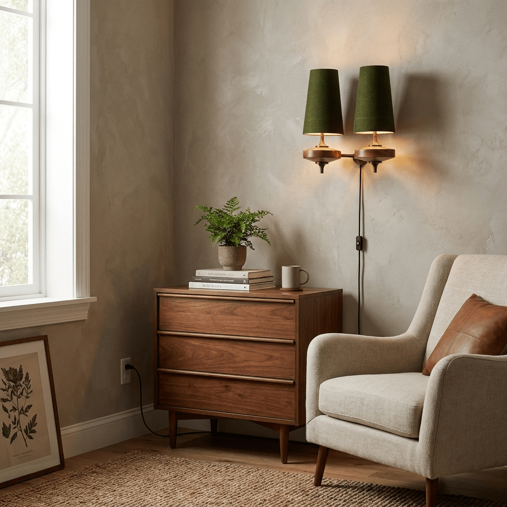 Spinning Top Wall Sconce