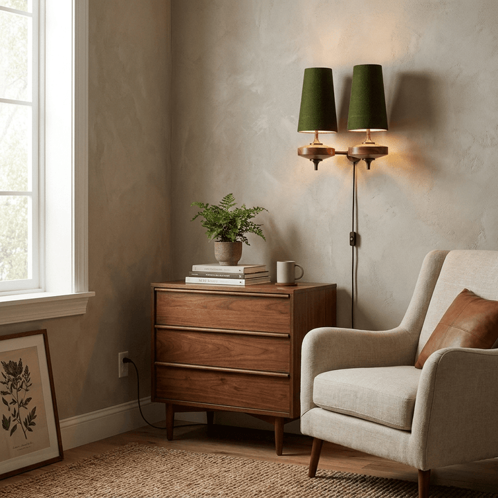 Spinning Top Wall Sconce