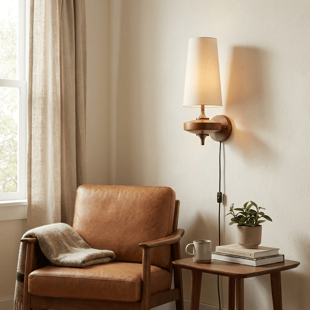 Spinning Top Wall Sconce