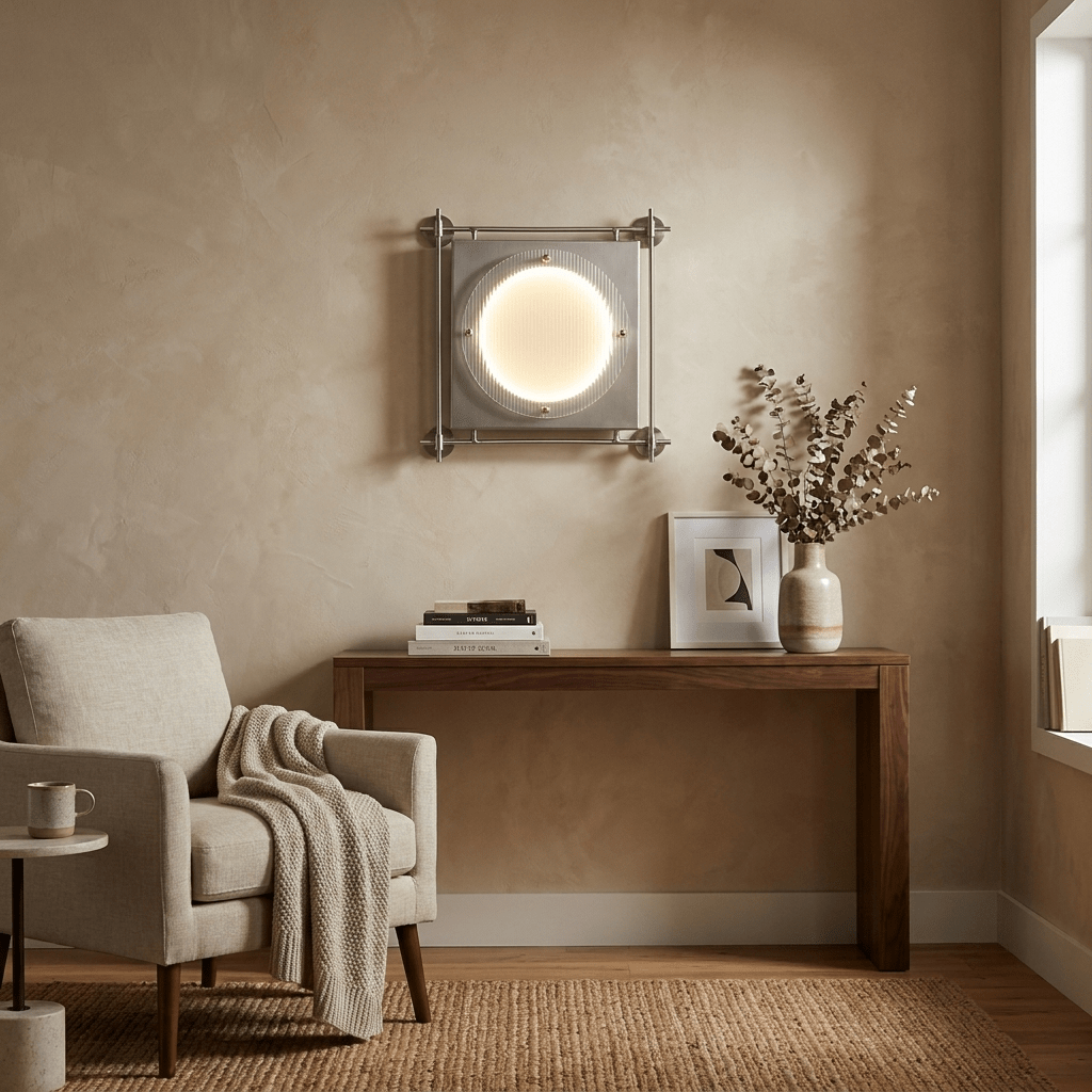 Square Frame LED Sconce