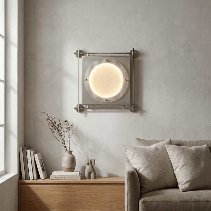 Square Frame LED Sconce